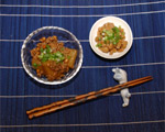納豆と大根のピリ辛煮