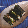 納豆チーズ海苔巻き